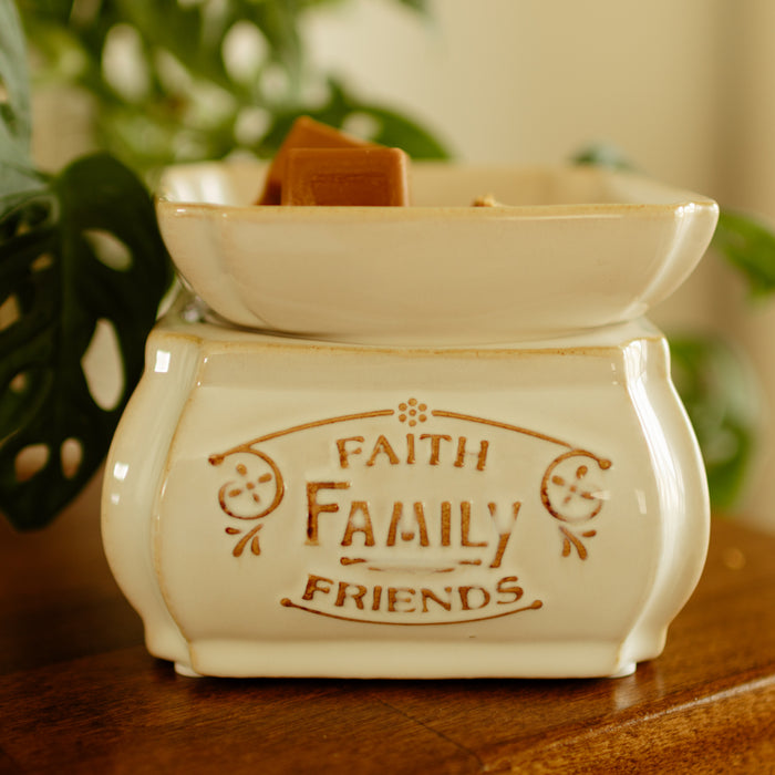 Faith Family Friends 2-in-1 Classic Fragrance Warmer