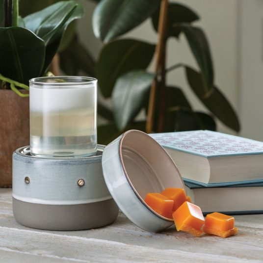 Glazed Concrete 2-In-1 Deluxe Fragrance Warmer