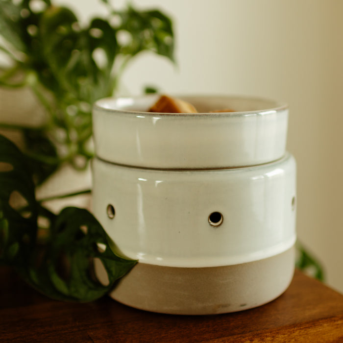 Glazed Concrete 2-In-1 Deluxe Fragrance Warmer