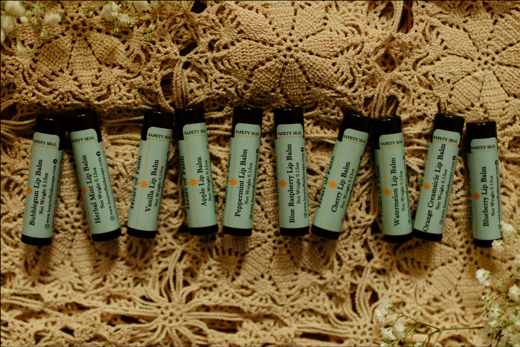 Heart of Faith Lip Balms