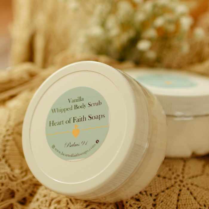 7oz Vanilla Whipped Body Scrub