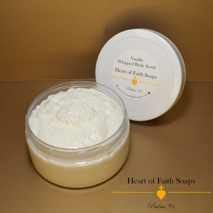 7oz Vanilla Whipped Body Scrub